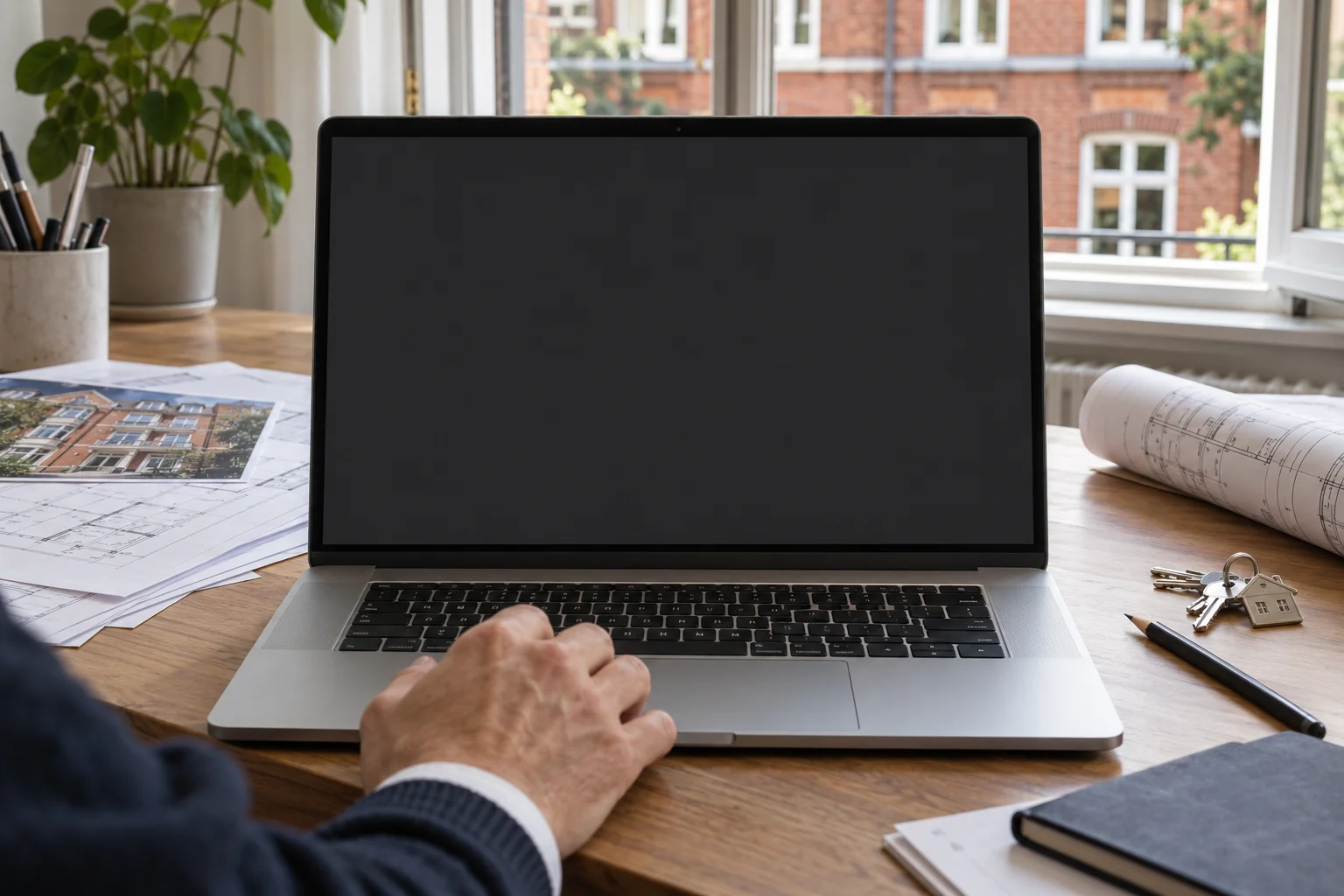 Valued auf dem Laptop: Objekte, Mieten und Renditen
